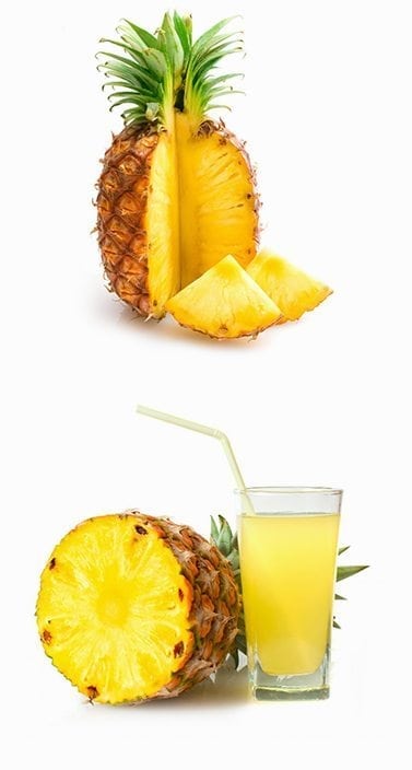 Información Nutricional de la Piña Sabrostar